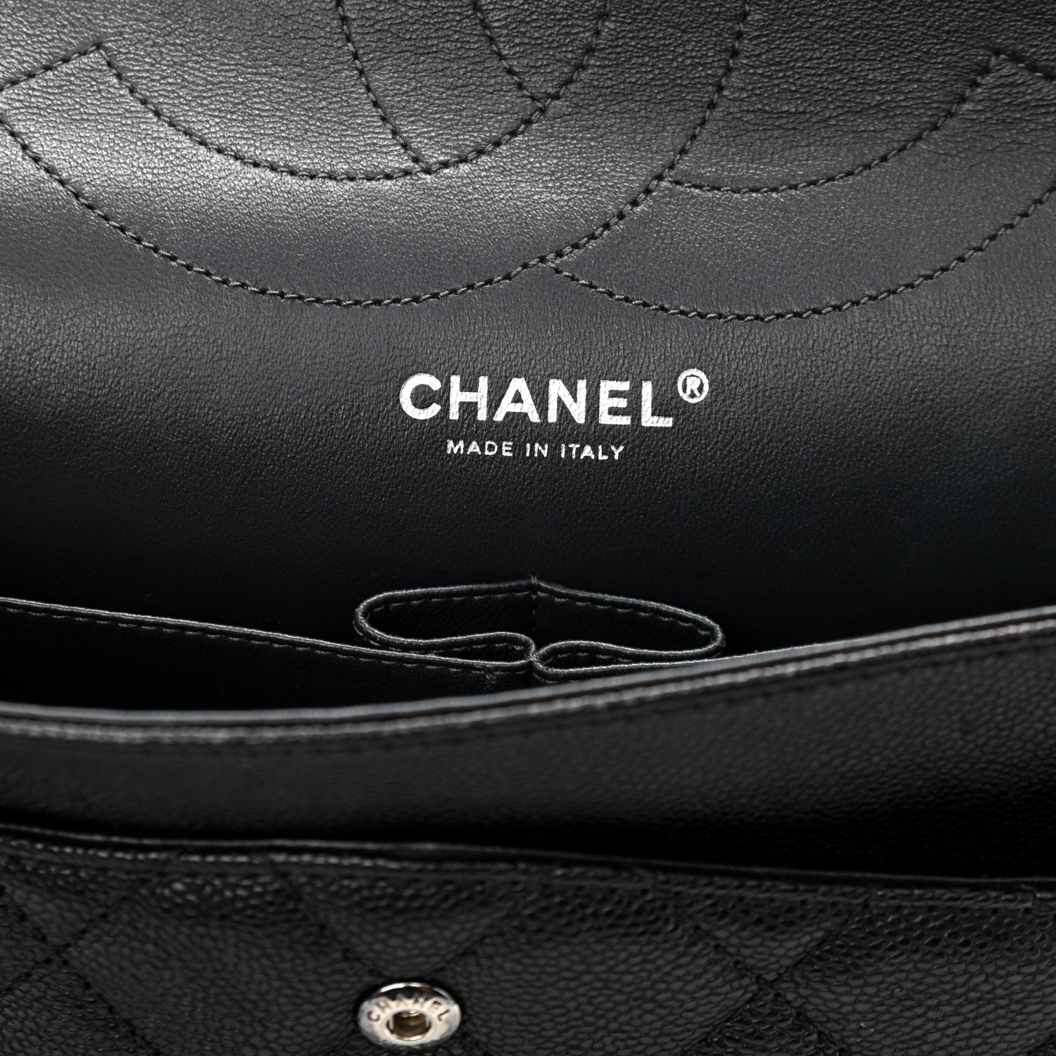 Chanel Caviar Quilted 2.55 Reissue 227 Flap Black 6 of 10
