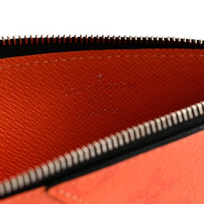 Louis Vuitton Taigarama Coin Card Holder Orange 6 of 9