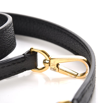 Louis Vuitton Calfskin Shoulder Strap Black 3 of 4