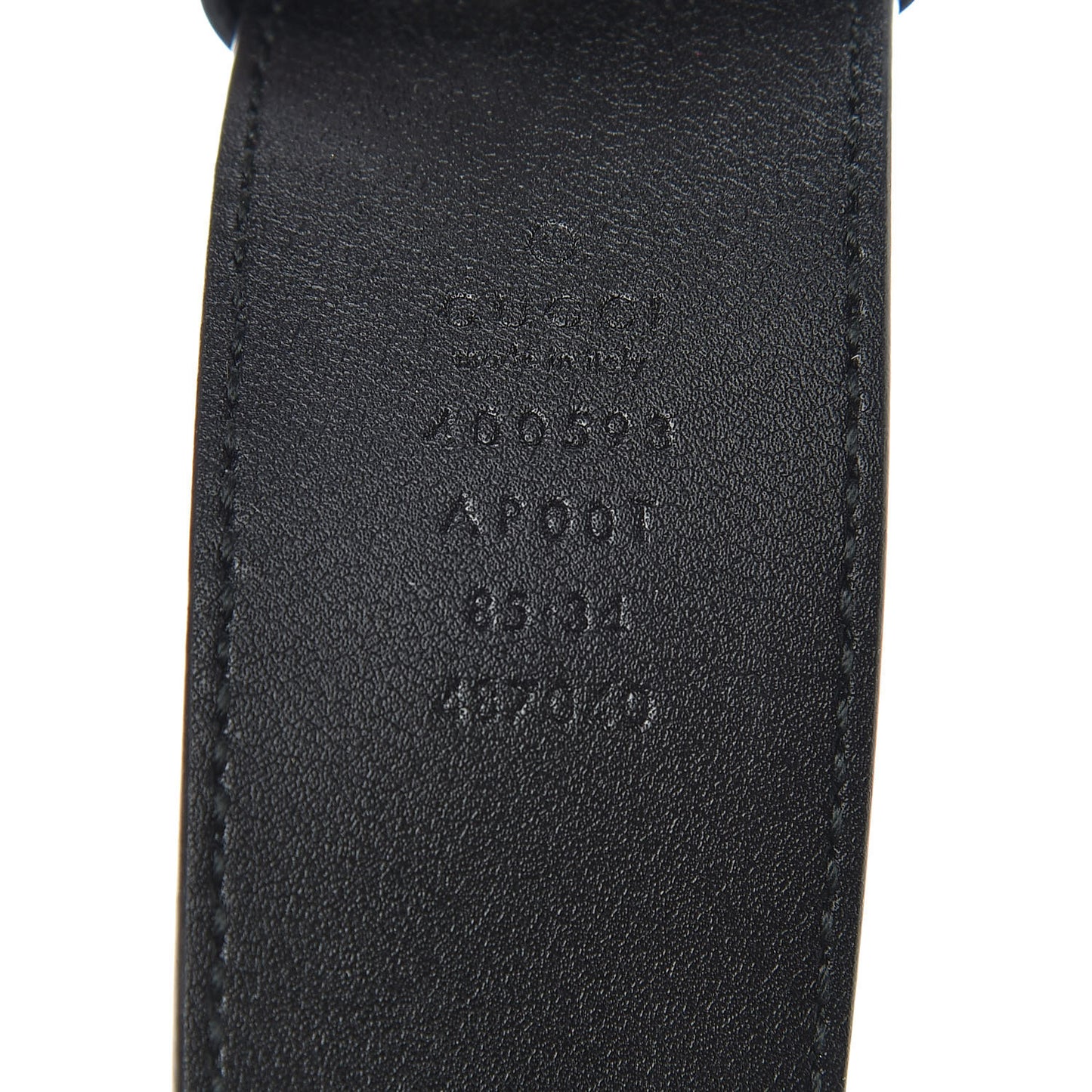 Calfskin Double G 40mm Belt 85 34 Black
