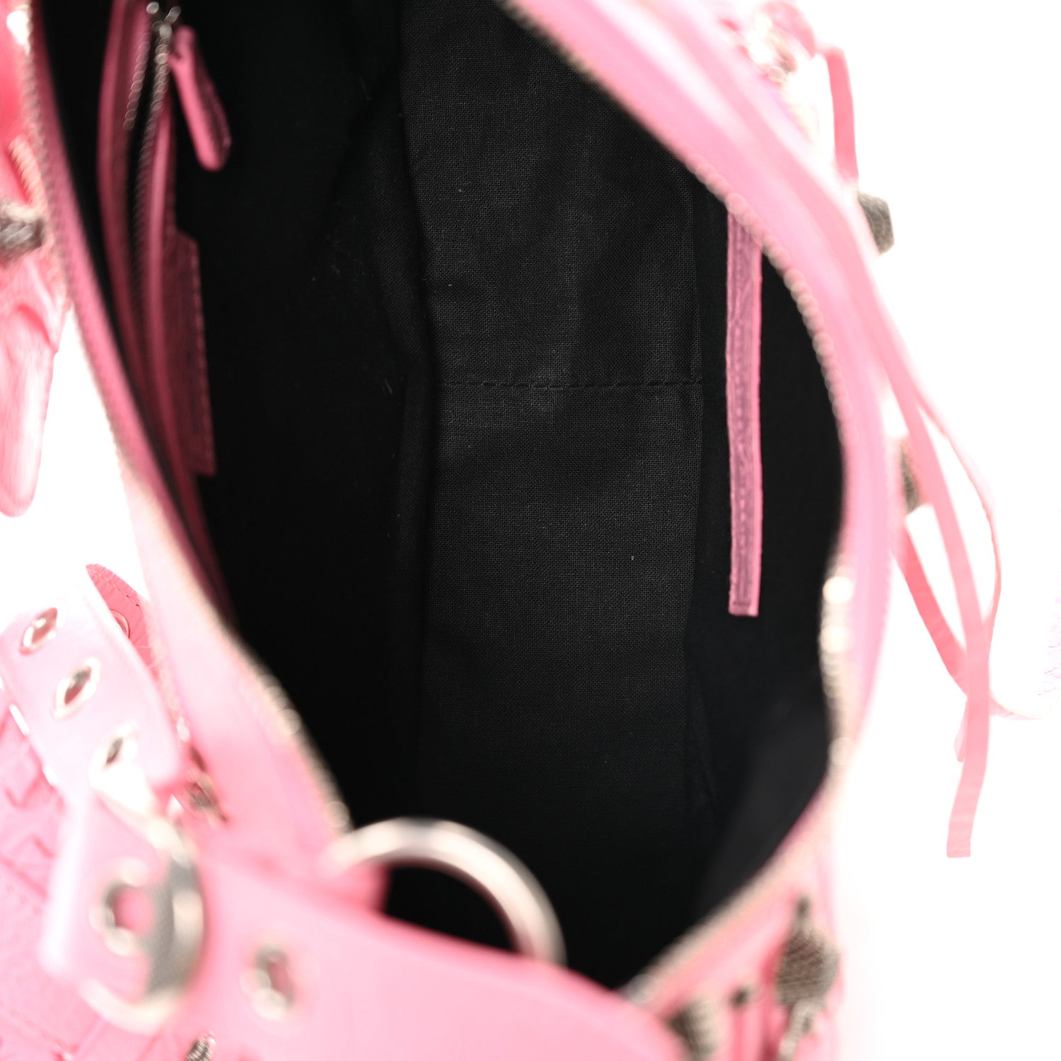 Balenciaga Agneau Arena Small Le Cagole Shoulder Bag Sweet Pink 6 of 11