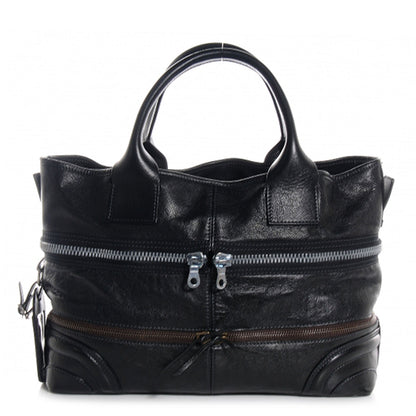 Chloe Leather Gladys Tote Black 1 of 7