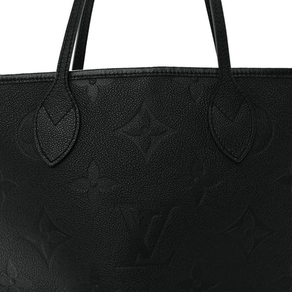Louis Vuitton Empreinte Monogram Giant Neverfull MM Black 8 of 12