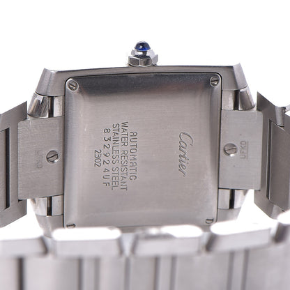 Cartier Stainless Steel 28mm Tank Francaise Automatic Watch 5 of 9