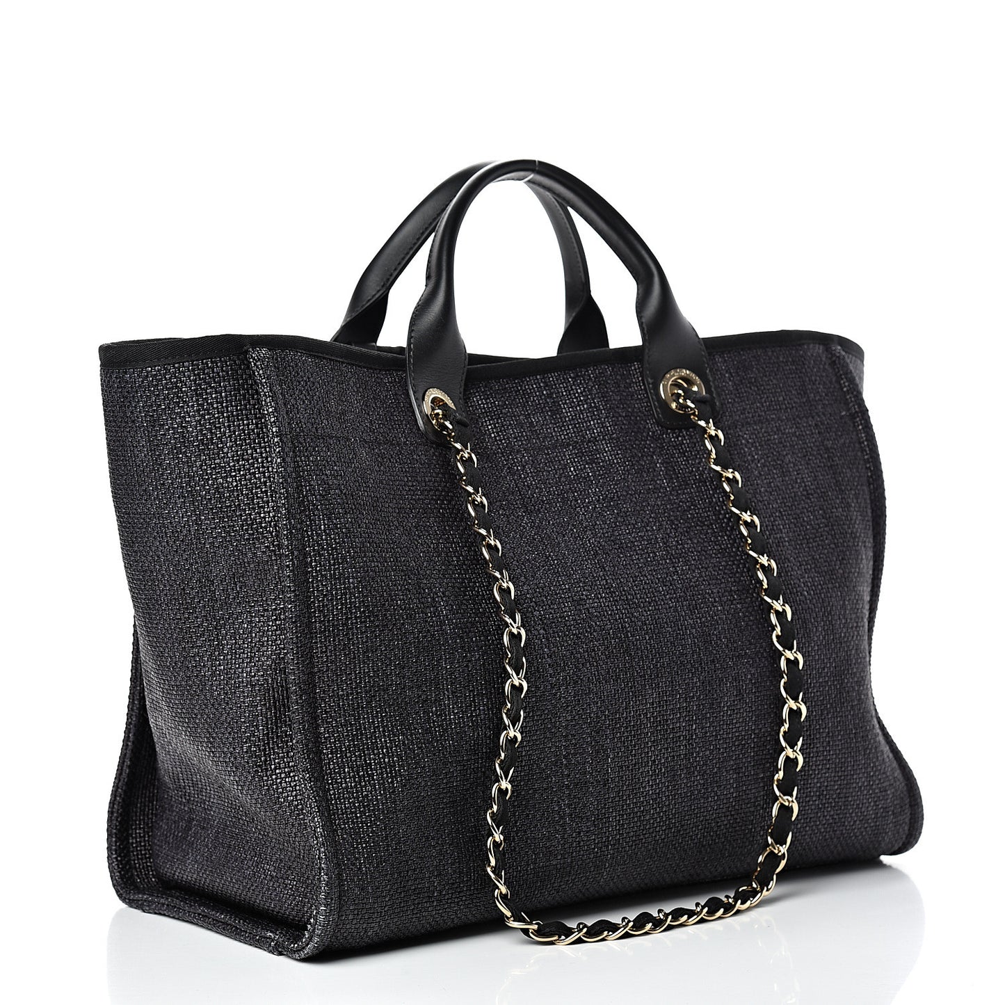 Canvas Medium Deauville Tote Grey