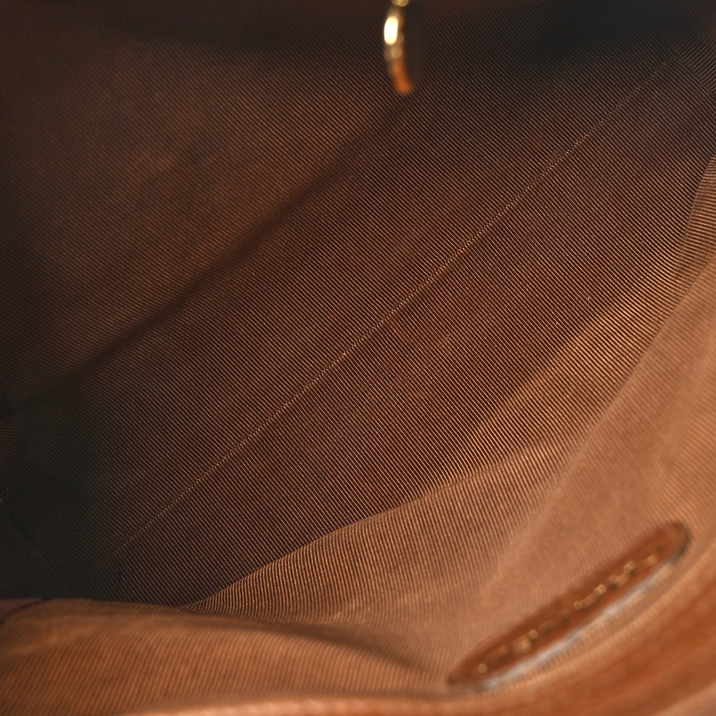 Caviar Shoulder Bag Brown