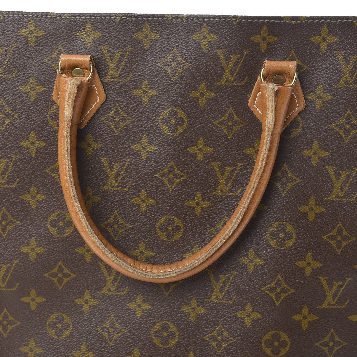 Louis Vuitton Monogram French Company Sac Plat 10 of 13