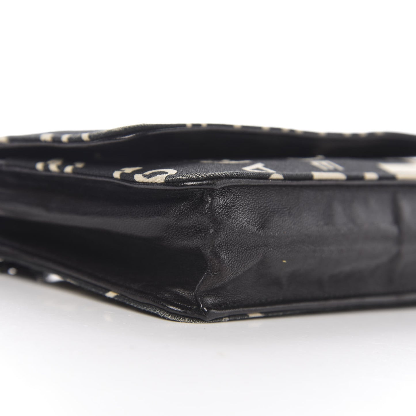 Denim Coco Wallet On Chain WOC Black
