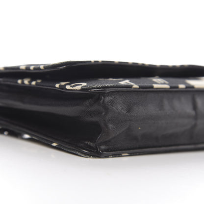 Chanel Denim Coco Wallet On Chain WOC Black 8 of 10