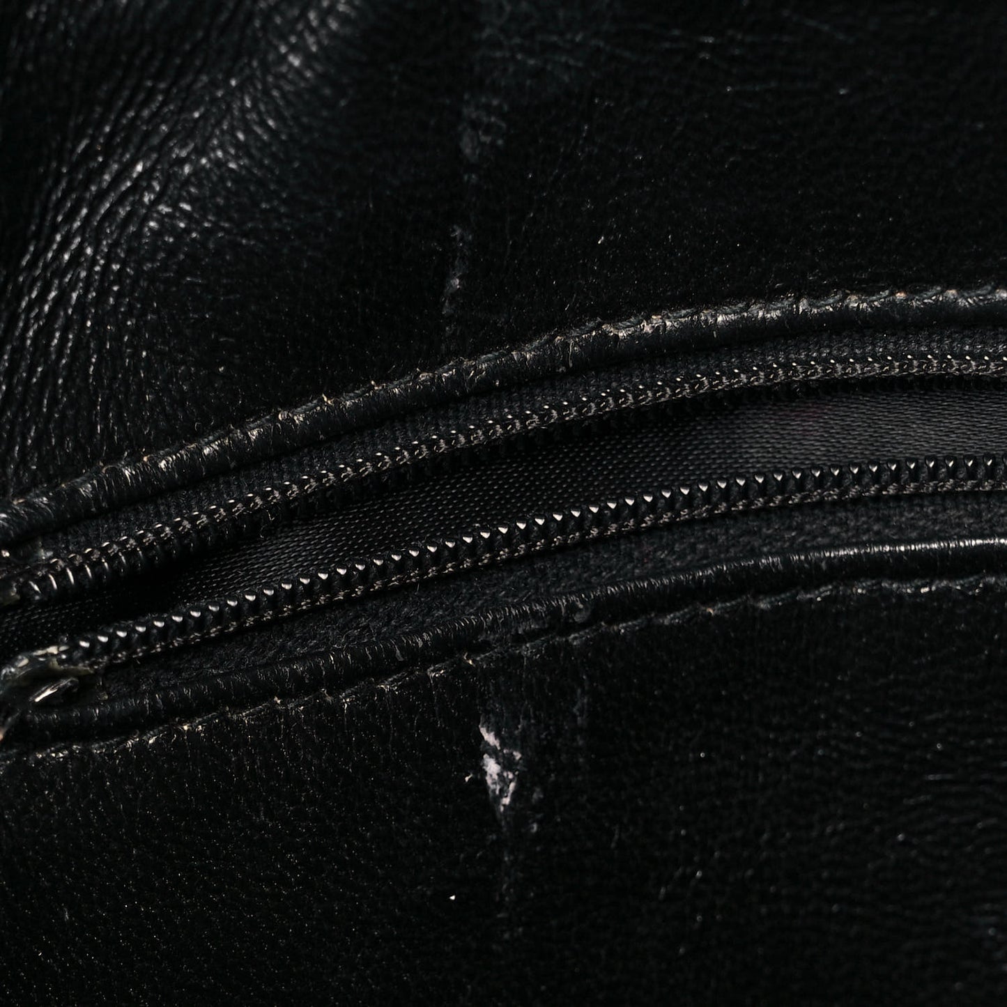 Patent Quilted Tassel Camera Case Black