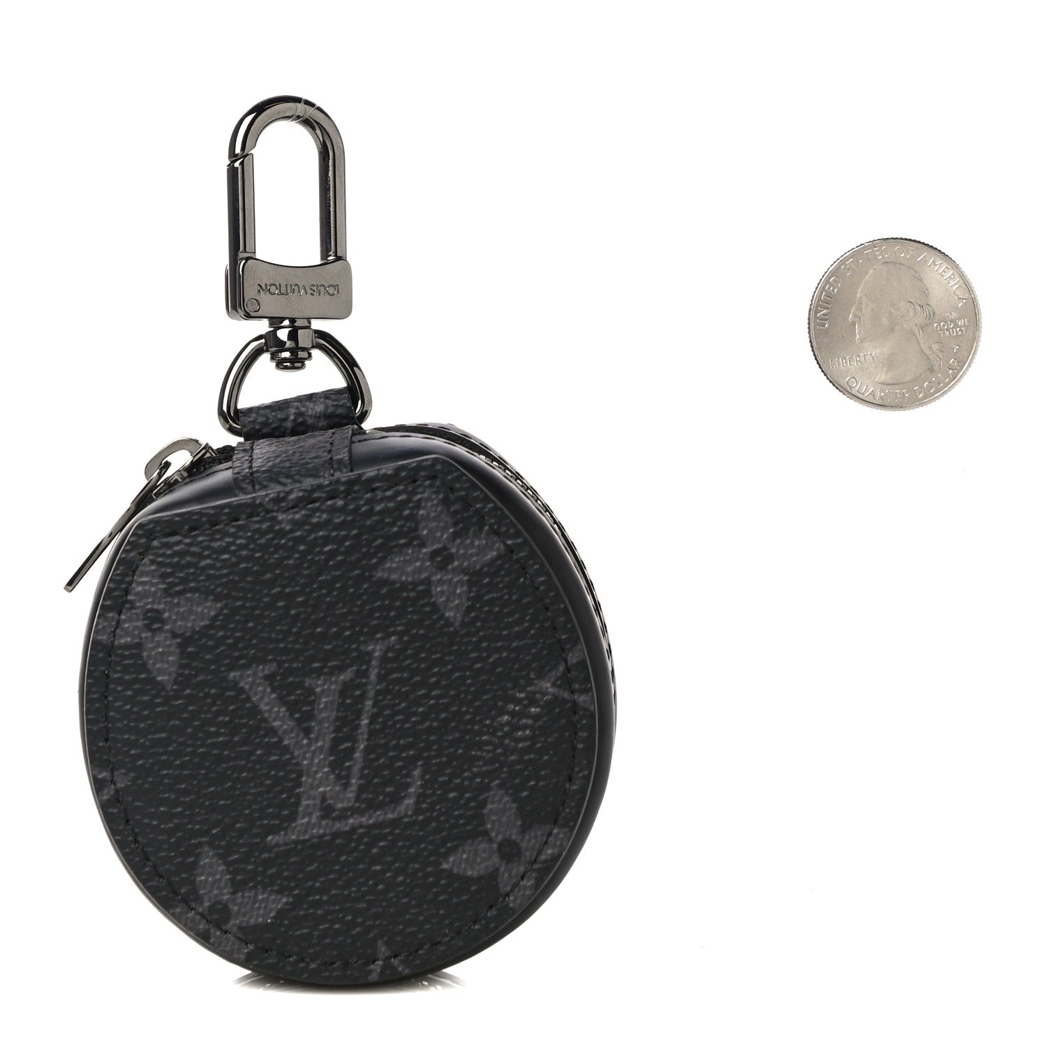 Louis Vuitton Monogram Eclipse Horizon Wireless Earphones Case 2 of 5