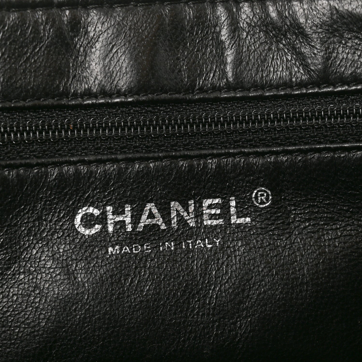 Chanel Caviar Half Moon Large Flap Black 5 of 9