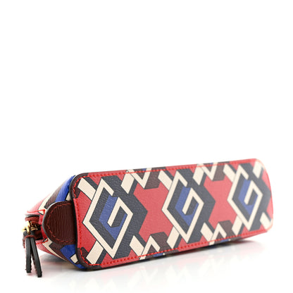 Gucci Shangai Calfskin Geometric G Pencil Case Multicolor 4 of 8