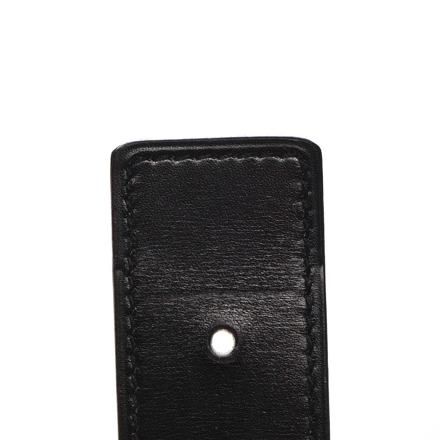 Hermes Box Taurillon Clemence 32mm H Belt 80 Black Gold 9 of 12