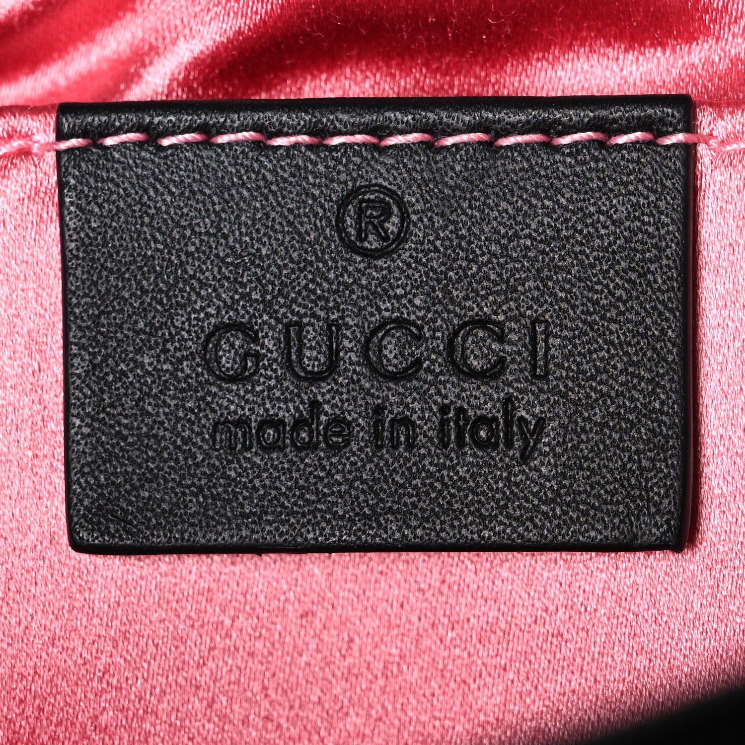 Gucci Velvet Matelasse Mini GG Marmont Shoulder Bag Black 6 of 10