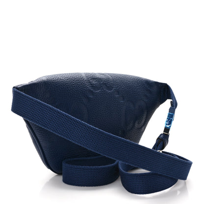 Gucci Piuma Calfskin Jumbo GG Embossed Small Belt Bag Royale 3 of 10