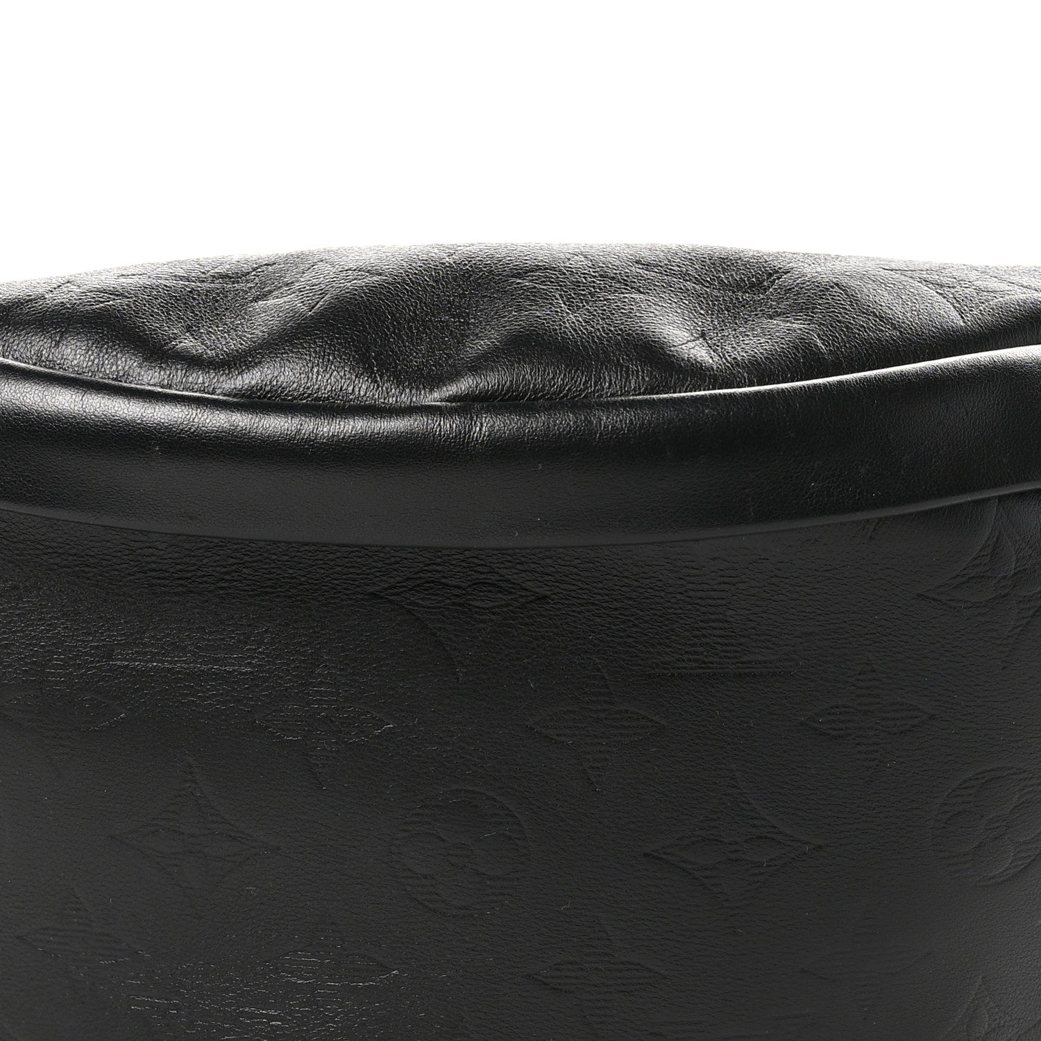 Louis Vuitton Calfskin Monogram Shadow Discovery Bumbag Black 7 of 9