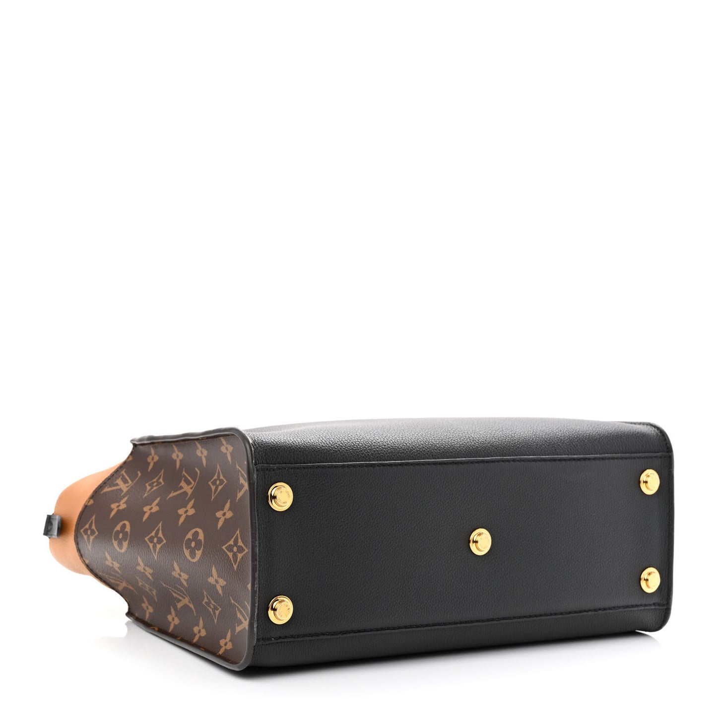 Calfskin Monogram On My Side Black
