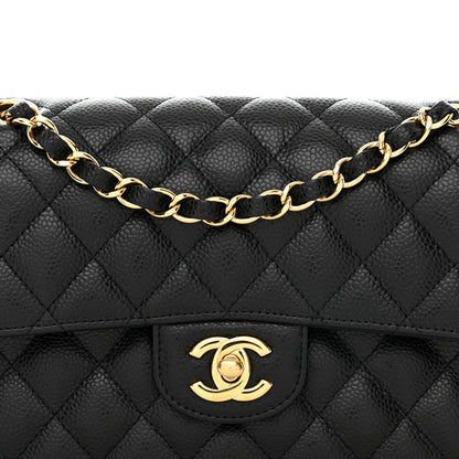 Chanel Caviar Quilted Small Double Flap Black 8 of 10