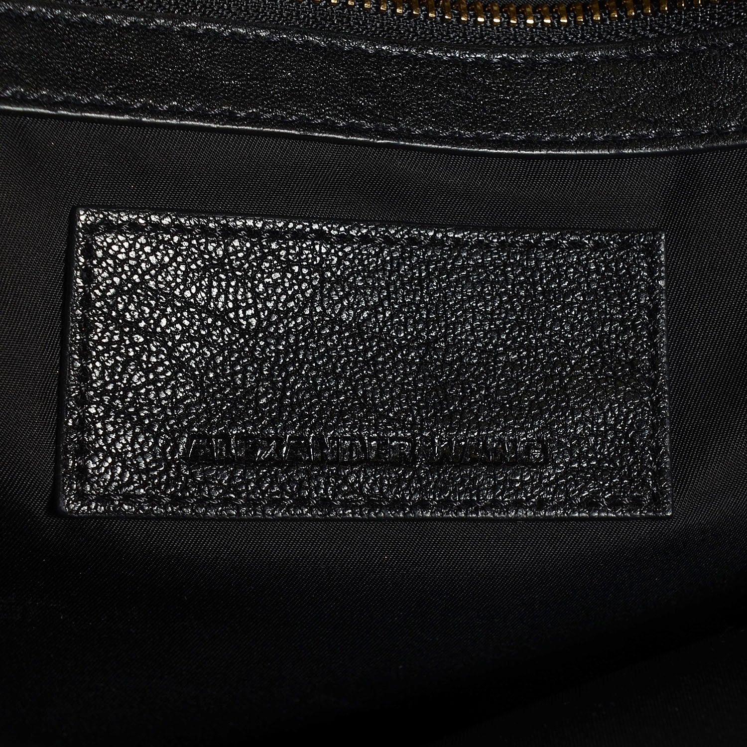 Alexander Wang Pebbled Lambskin Dumbo Backpack Black Antique Brass Hardware 6 of 8