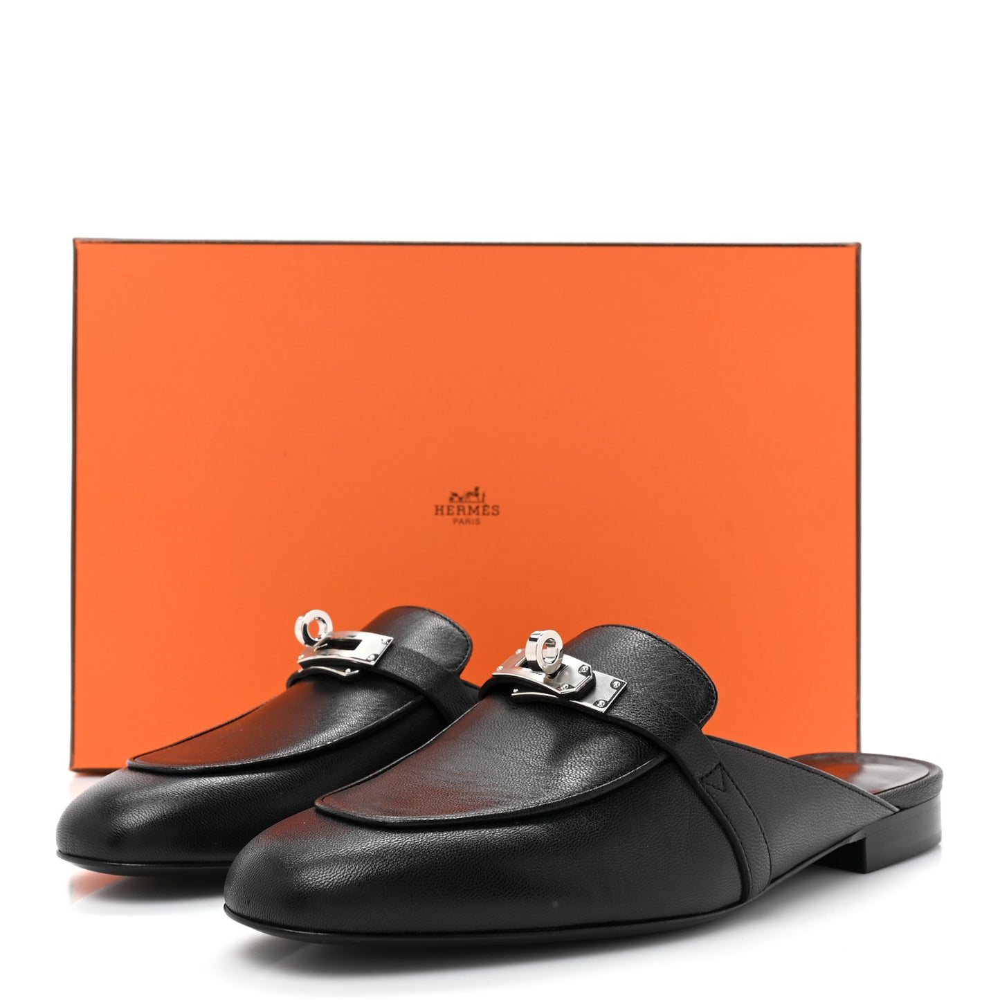 Goatskin Oz Mules 38 Black
