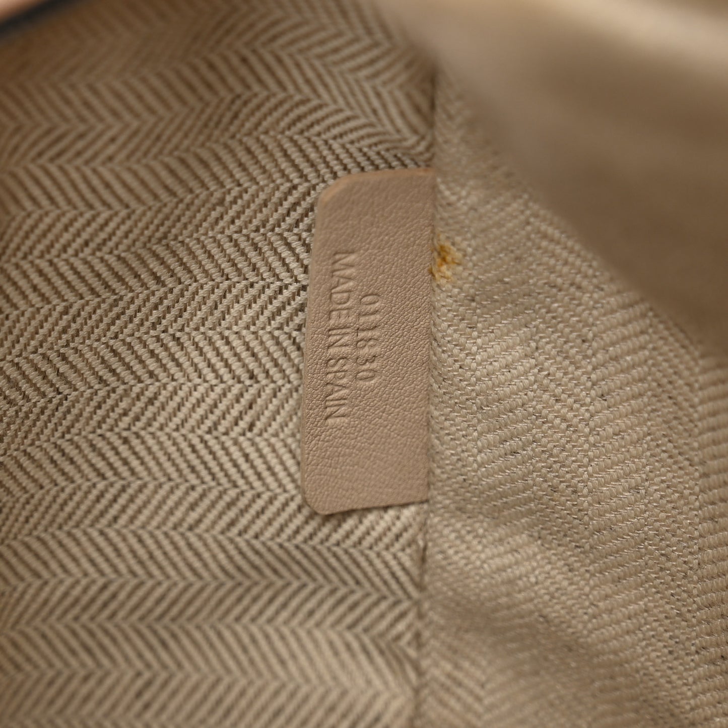 Grained Calfskin Small Puzzle Bag Sand Mink