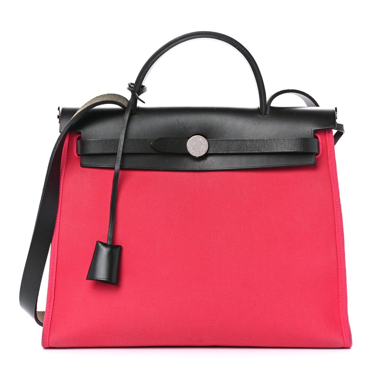 Vache Hunter Toile Herbag Zip 31 PM Rose Extreme Black