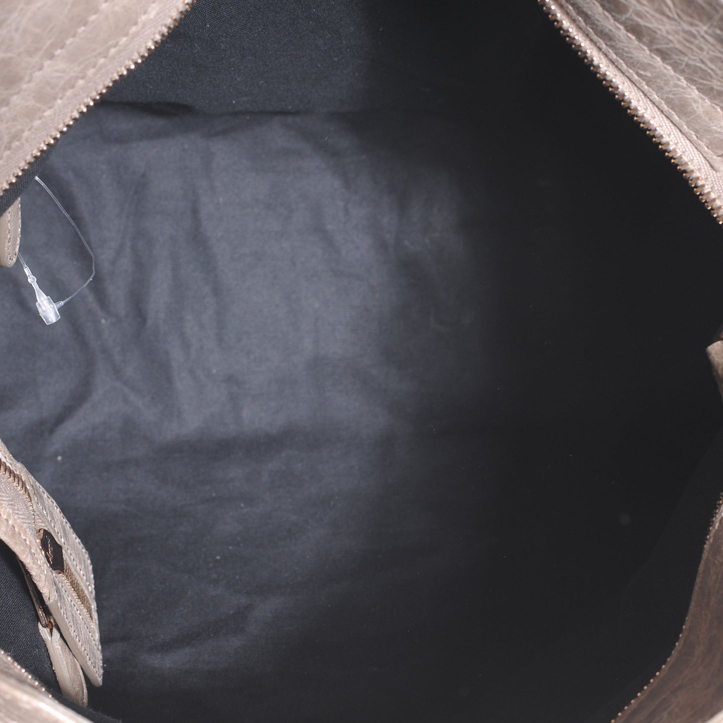 Agneau Giant 12 Rose Gold Hardware Velo Gris Poivre