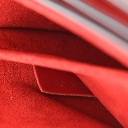 Louis Vuitton Calfskin Monogram Very Messenger Rubis Red 7 of 9