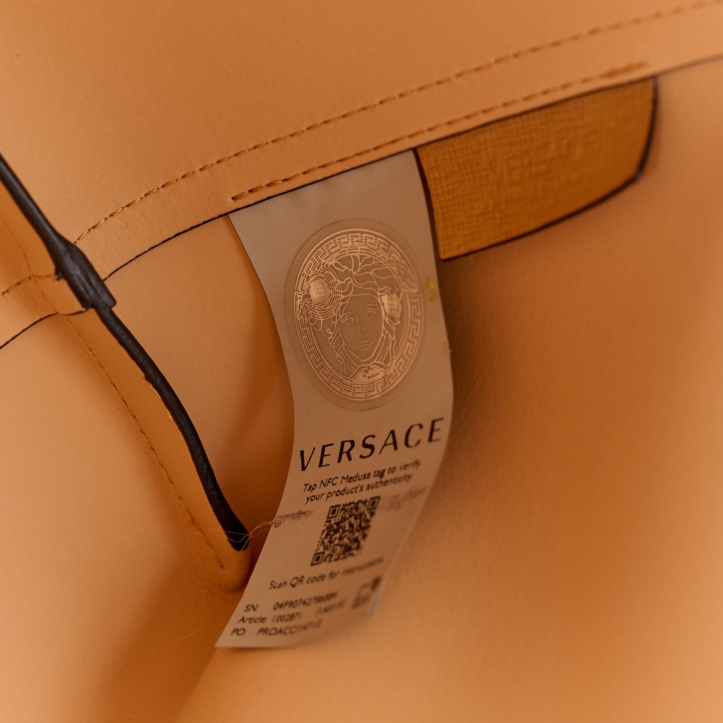 Saffiano Virtus Tote Caramel