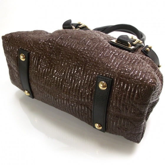 Monogram Motard Biker Marron
