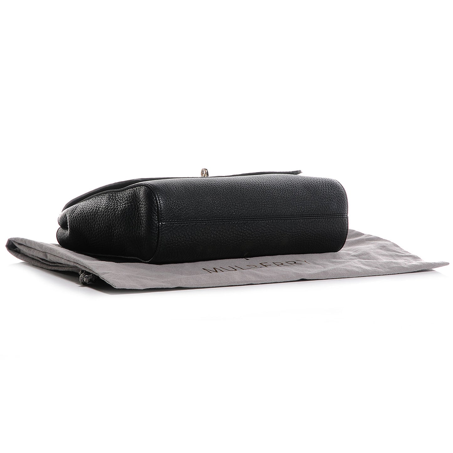 Soft Grain Leather Lily Flap Black