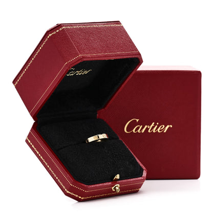 Cartier 18K Yellow Gold 3.5mm LOVE Wedding Band Ring 51 5.75 5 of 5