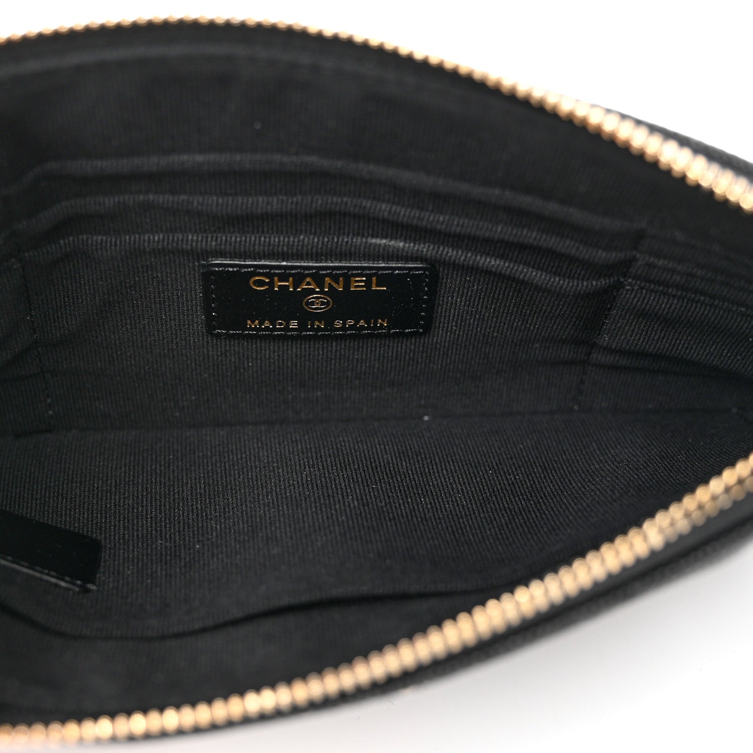 Chanel Caviar Quilted Coco Candy Small Cosmetic Case Black 5 of 7