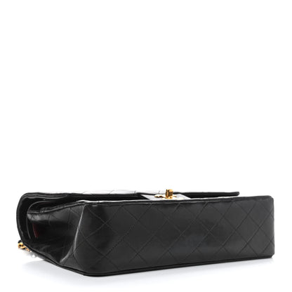 Chanel Lambskin Quilted Medium Double Flap Black 5 of 11
