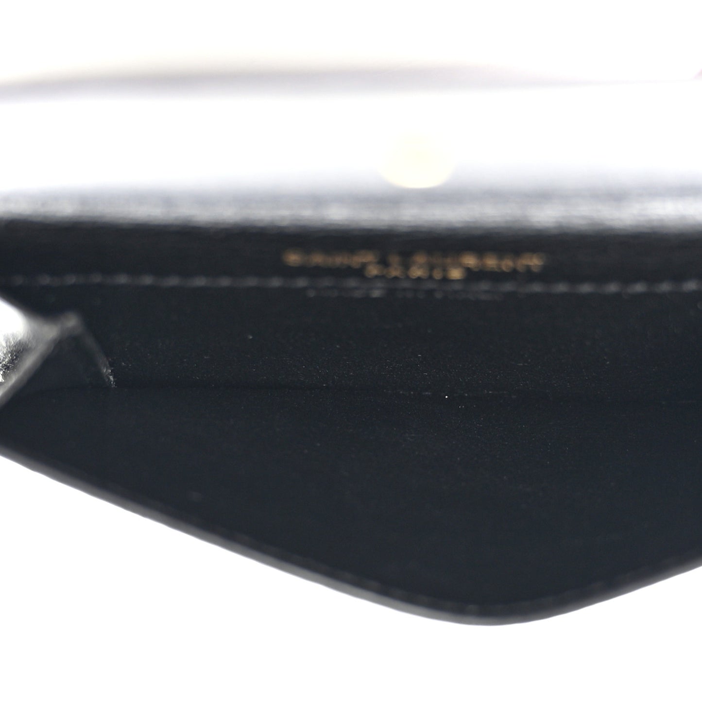 Calfskin Monogram Coin Pouch Black