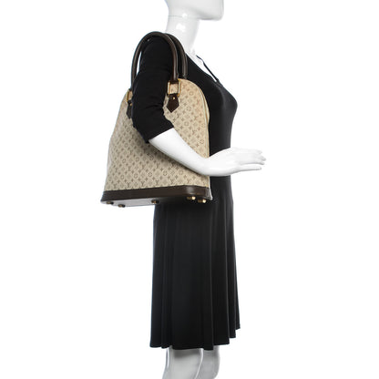Louis Vuitton Mini Monogram Alma Haut Tote Olive 2 of 18