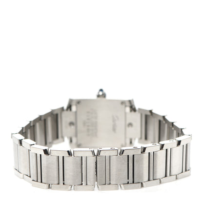 Cartier Stainless Steel 20mm Tank Francaise Quartz Watch 3 of 6
