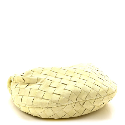 Bottega Veneta Suede Intrecciato Mini Jodie Lemon Wash 4 of 9