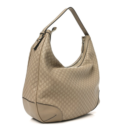 Gucci Guccissima Medium Nice Hobo Beige 3 of 10