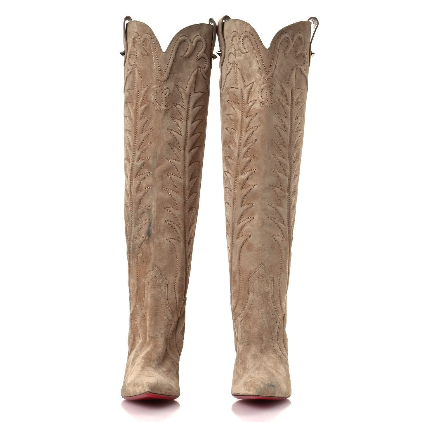 Veau Velours Santia Botta 85 Tall Boots 41.5 Lionne