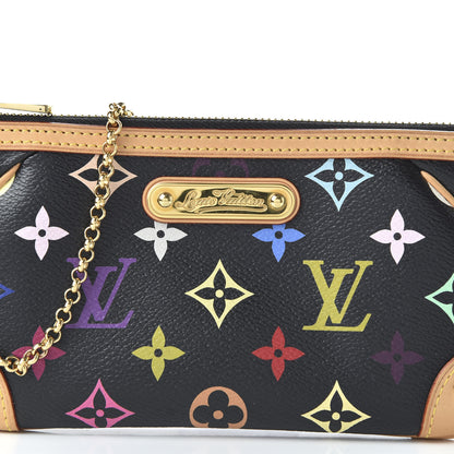 Louis Vuitton Monogram Multicolor Pochette Milla MM Black 9 of 10