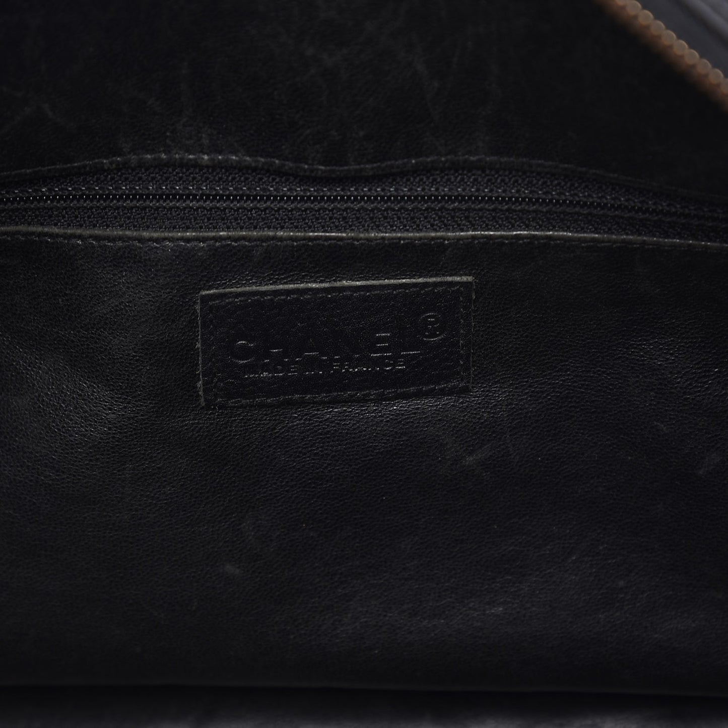 Caviar Patent Quilted Large Bowler Black