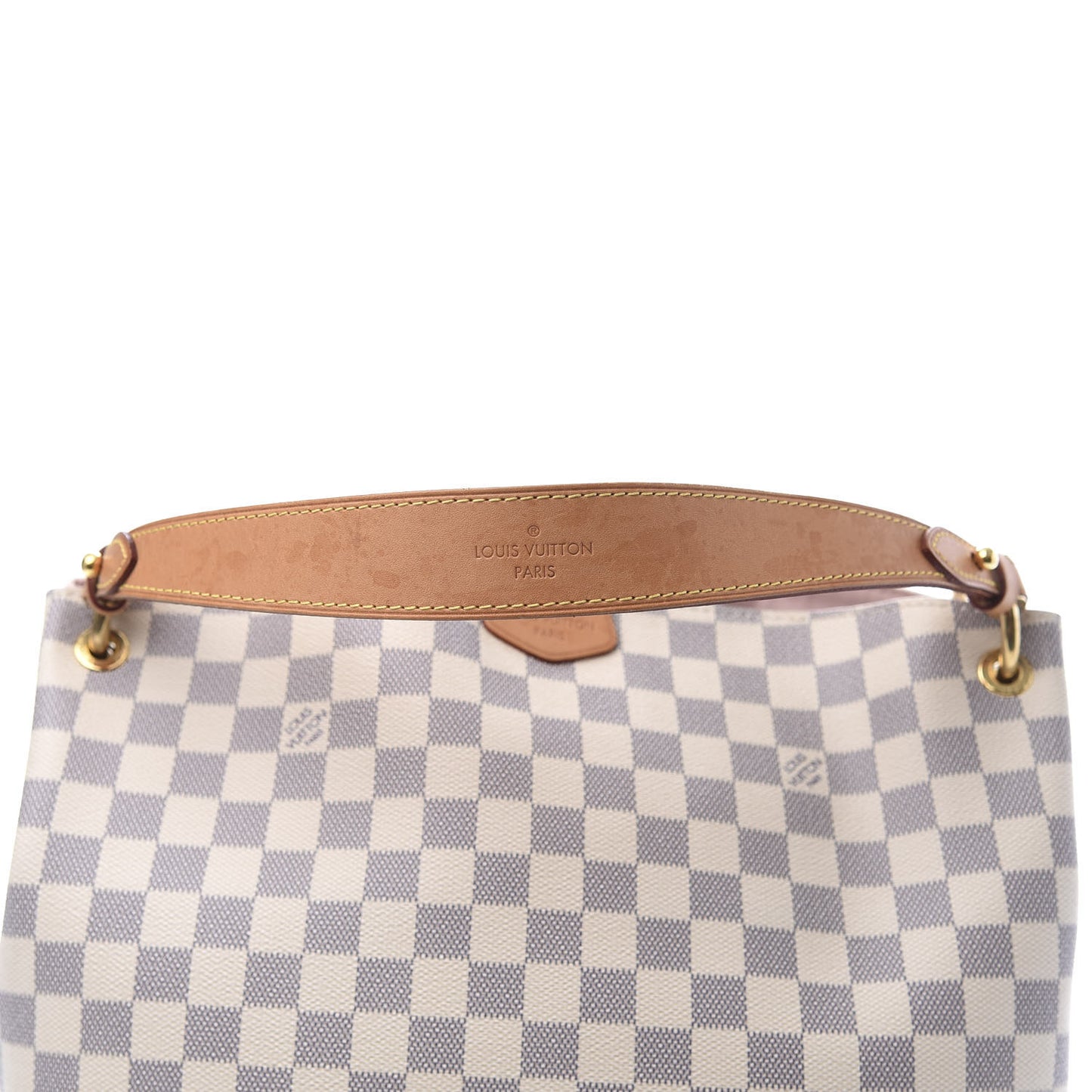 Damier Azur Graceful PM Rose Ballerine