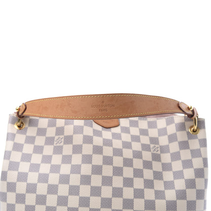 Louis Vuitton Damier Azur Graceful PM Rose Ballerine 9 of 10