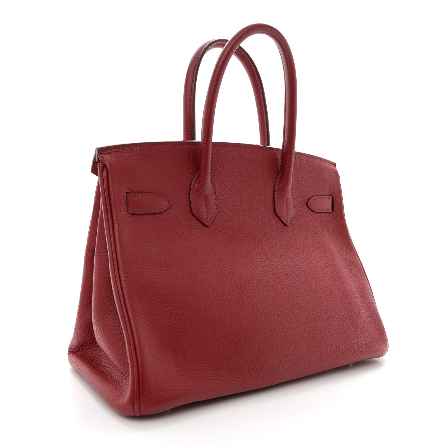 Hermes Taurillon Clemence Birkin 30 Rouge Garance 3 of 16