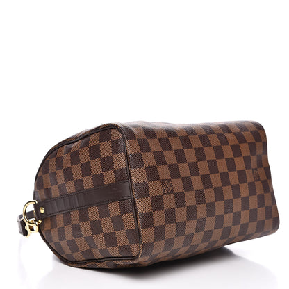 Louis Vuitton Damier Ebene Speedy Bandouliere 25 4 of 10
