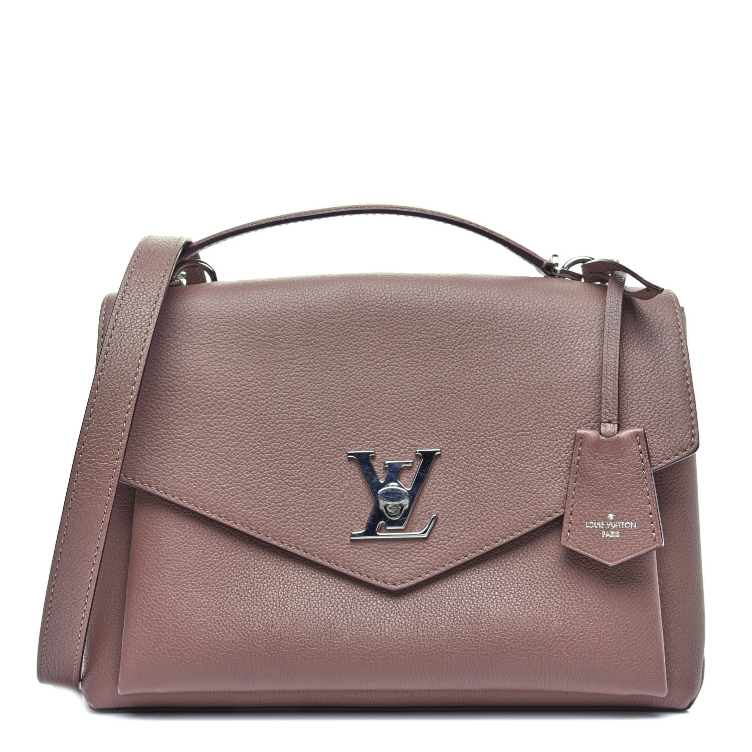 Louis Vuitton Soft Calfskin My Lockme Top Handle Taupe Glace 1 of 12
