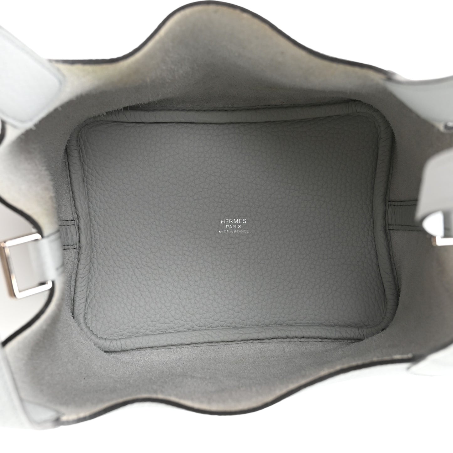 Taurillon Clemence Picotin Lock 18 PM Bleu Pale