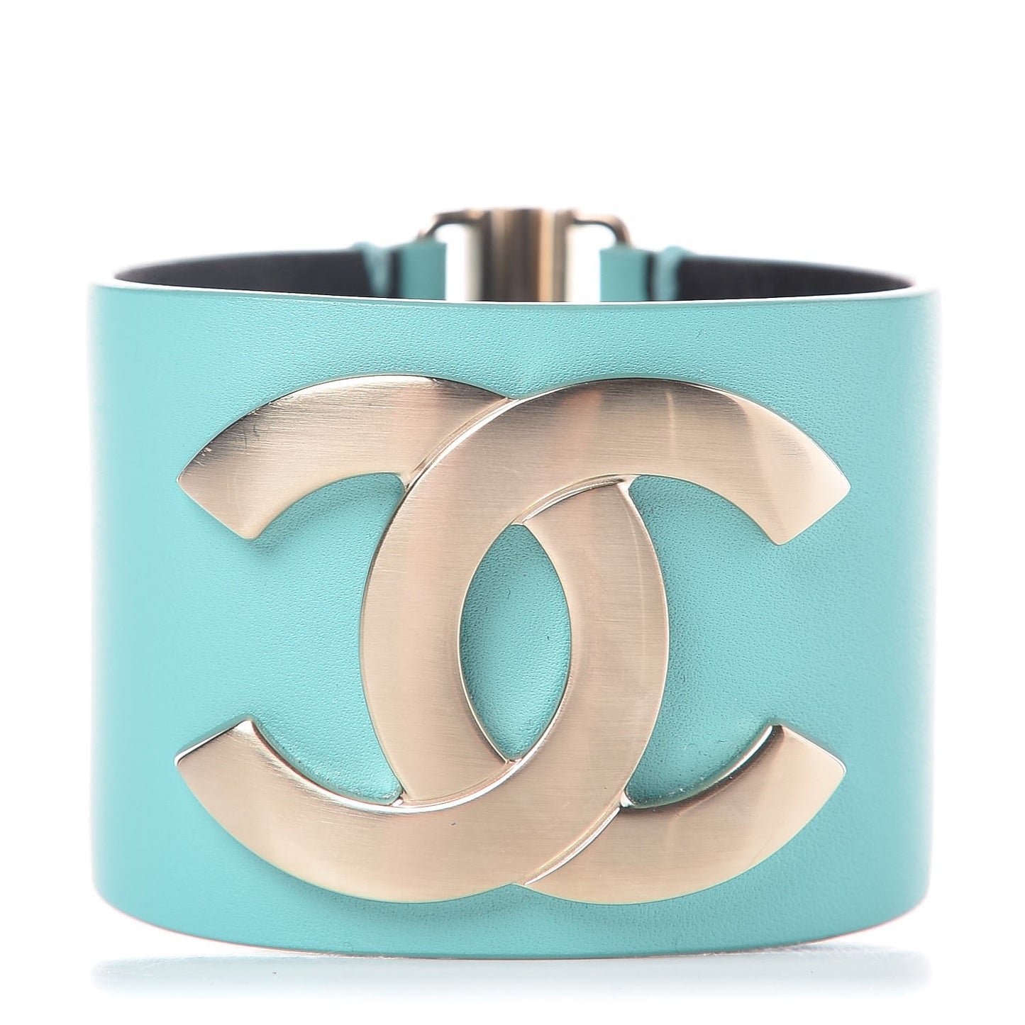 Calfskin CC Wide Cuff M Green